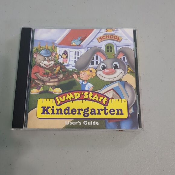 Jump Start Kindergarten User's Guide CD-ROM Game Learning System (PC/Mac, 1995) - Picture 1 of 3